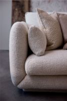 Billede af Cane-line Bloom 3-pers. Sofa m. Plint B: 250 cm - Sand 