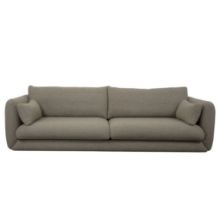 Billede af Cane-line Bloom 3-pers. Sofa m. Plint B: 250 cm - Taupe 
