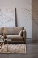 Billede af Cane-line Bloom 3-pers. Sofa m. Plint B: 250 cm - Taupe 