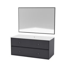 Billede af Montana Bathroom Type 3 - 04 Anthracite / Black Grains Table Top