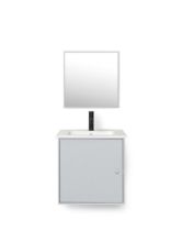 Billede af Montana Bathroom Type 4 - 101 New White / Black Grains Table Top