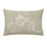 Billede af Ferm Living Vuelo Cushion 60x40 cm - Elm Green 