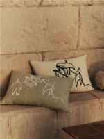 Billede af Ferm Living Vuelo Cushion 60x40 cm - Natural