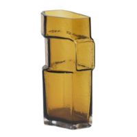 Billede af Ferm Living Muro Vase H: 23 cm - Recycled Amber 