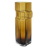 Billede af Ferm Living Muro Vase H: 30 cm - Recycled Amber 