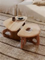 Billede af Ferm Living Oar Coffee Table B: 70 cm - Natural Oak