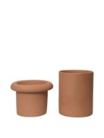 Billede af Ferm Living Rollo Pot H: 36 cm - Terracotta