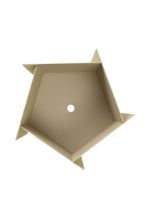 Billede af Ferm Living Fragma Plant Box H: 28 cm - Cashmere