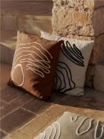 Billede af Ferm Living Jot Cushion 50x50 cm - Natural 