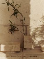 Billede af Ferm Living Hew High Centerpiece H: 11 cm - Travertine
