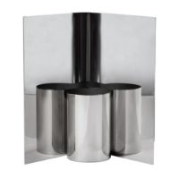 Billede af Ferm Living Eddy Vase H: 29 cm - Mirror Polished 