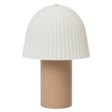 Billede af Ferm Living Frill Portable Lamp H: 22 cm - Rose/White 