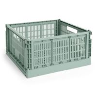 Billede af HAY Colour Crate Large Square 42x42 cm - Sage Green 