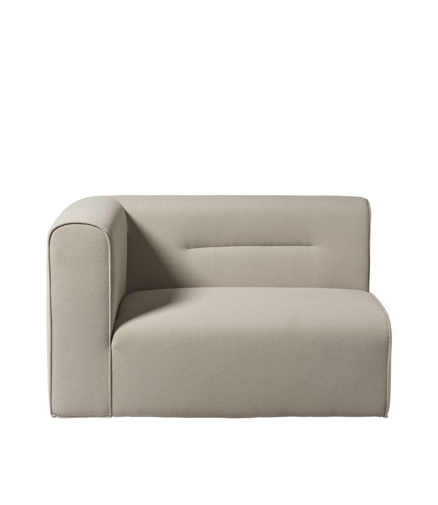 Billede af FDB Møbler L44 Venstre Sofa Modul 124x98 cm - Beige 