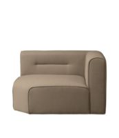 Billede af FDB Møbler L44 Hjørnemodul Sofa 120x120 cm - Taupe 