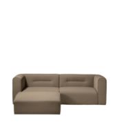 Billede af FDB Møbler L44 Puf modul 102x98 cm - Taupe 
