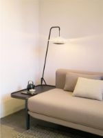 Billede af Stellar Works Haro Floor Lamp H: 140 cm - Sort/Hvid UDSTILLINGSMODEL