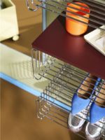 Billede af Montana Panton Wire Topplade Single 1,2x34,8x25,7 cm - 07 Black Red