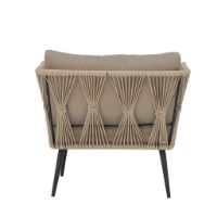 Billede af Bloomingville Pavone Loungestol Sæt af 2 stk. SH: 40 cm  - Brun