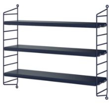 Billede af String Pocket Reol 60x50 cm - Nybroblå OUTLET