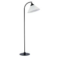 Billede af Le Klint 368 Gulvlampe H:142 Ø:54 cm Skærm 12-21 - Sort /  Hvid 