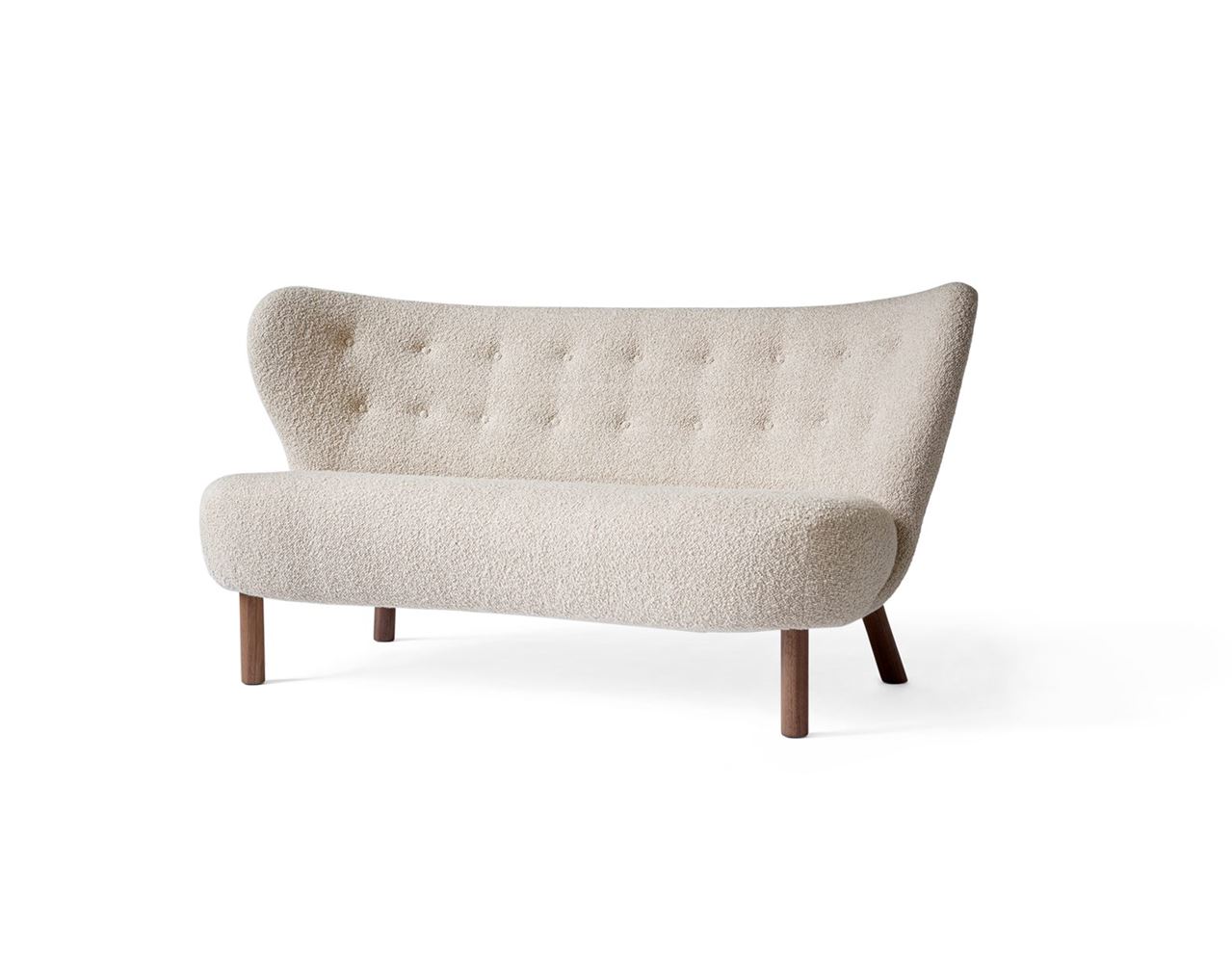 Billede af &Tradition Little Petra VB2 Sofa L: 150 cm - Oiled Walnut/Karakorum 003