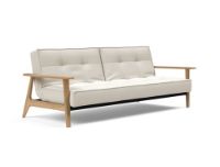 Billede af Innovation Living Splitback Frej Sovesofa L: 232 cm - Eg/Bouclé Off White