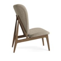 Billede af NORR11 Elephant Lounge Chair Fully Upholstered SH: 38 cm - Light Smoked Oak/Barnum Col 3 UDSTILLINGSMODEL OUTLET