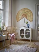 Billede af Bloomingville Salino Sidebord H: 53,5 cm - Fyrretræ/Blå