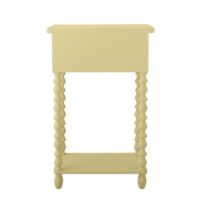 Billede af Bloomingville Salino Sidebord H: 70 cm - Fyrretræ/Gul