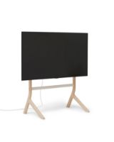Billede af Pedestal Wood Hopper TV Stativ 110x78 cm - Light Oak