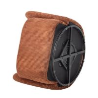 Billede af Bloomingville Pradi Loungestol H: 73 cm - Fløjl/Orange