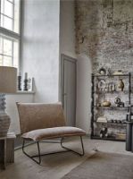 Billede af Bloomingville Cape Loungestol H: 80 cm - Brun Bouclé