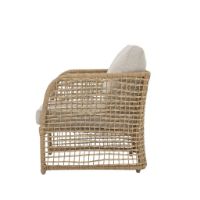 Billede af Bloomingville Penzano Loungestol H: 70 cm - Natur Flettet Polyrattan