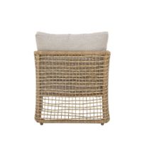 Billede af Bloomingville Penzano Loungestol H: 70 cm - Natur Flettet Polyrattan
