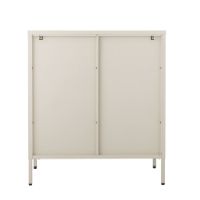 Billede af Bloomingville Salvo Skab H: 90 cm - Natur/Metal