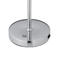 Billede af Bloomingville Lianna Genopladelig Transportable Lampe H: 28 cm -Sølv/Metal