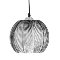 Billede af Bloomingville Adar Pendel Ø: 22 cm - Grå/Glas
