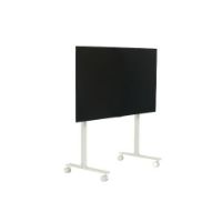 Billede af Pedestal Plate Straight Rollin' TV Stativ 107x80 cm - Pearl