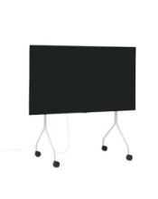 Billede af Pedestal Pipe Moon Rollin' TV Stativ 107x78 cm - Pearl