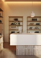 Billede af Woud Stone Pendel Stor Ø: 24 cm - Hvid