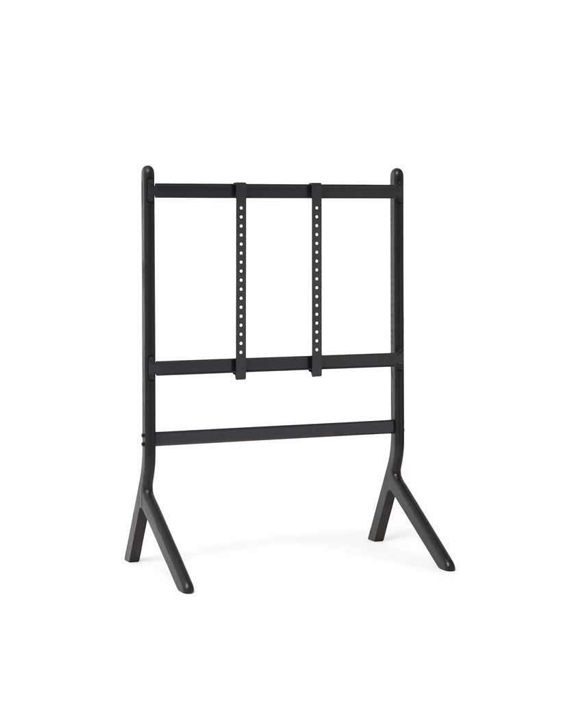 Billede af Pedestal Wood Hopper TV Stativ 110x78 cm - Black Oak