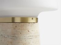 Billede af Woud Nova Bordlampe H: 27,5 cm - Travertin