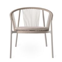 Billede af Vipp 712 Lagrasse Lounge Chair Seat Cushion 52x52 cm - Dune Sand 