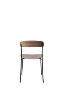 Billede af New Works Missing Chair SH: 46 cm - Lacquered Walnut/Ultra 574 Brandy 