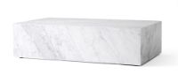 Billede af Audo Copenhagen Plinth Low H: 27 cm - White Carrara Marble