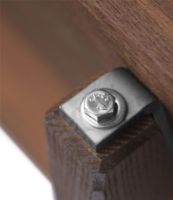 Billede af FDB Møbler M16 Ermelunden Bænk med ryg SH: 43 cm - Termoask/Olieret 