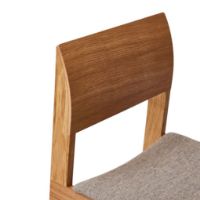 Billede af Form & Refine Sonder Chair m. Polstring  H: 79 cm - Naturolieret Eg/Hallingdal