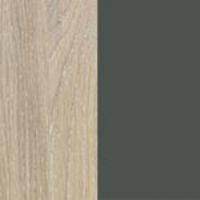 Billede af Skovby SM33 Spisebord inkl. 3 stk. Tillægsplader Ø: 123-149 cm - Hvidolieret Eg/Grøn Laminat