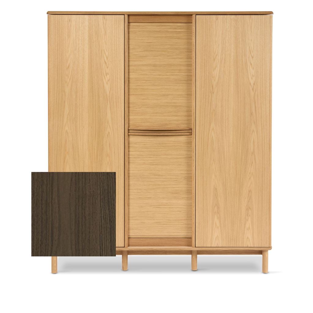 Billede af Skovby SM546 Dual Cabinet H: 145 cm - Naturolieret Valnød